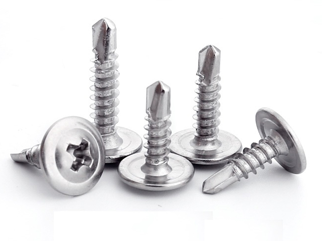 410 stainless steel pan head drill screw