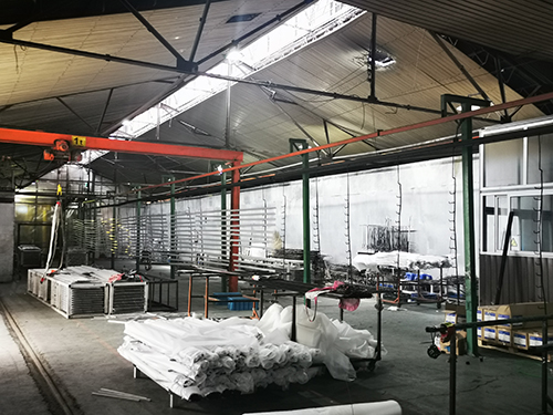 Spraying workshop