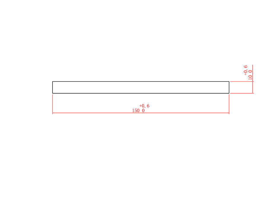 Aluminum alloy hot extrusion profile LX-4406