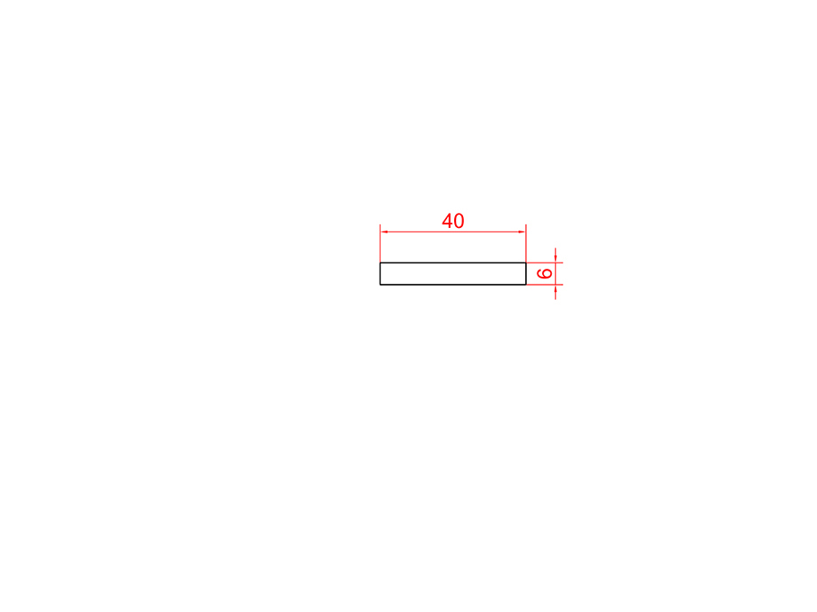 Aluminum alloy hot extrusion profile LX-3877